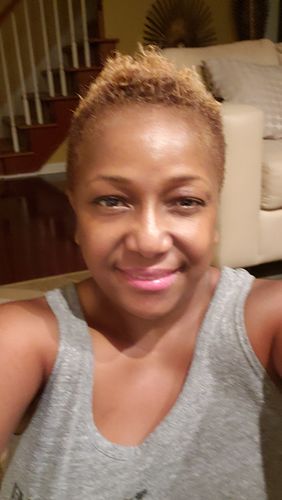 Customer review photo for aloe leave in conditioner