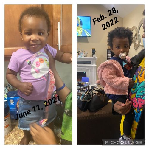 Customer review photo for aloe leave in conditioner