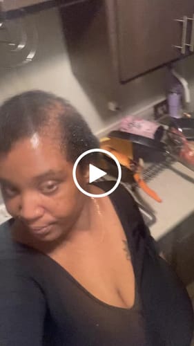 Customer review photo for wash day duo