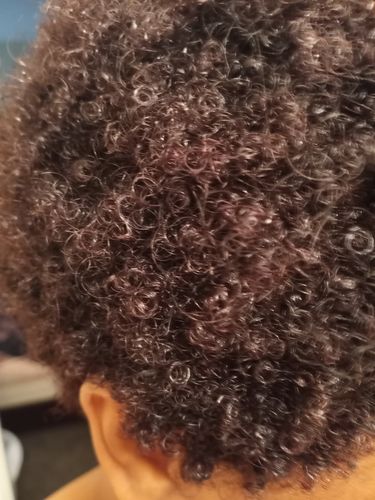 Customer review photo for aloe leave in conditioner