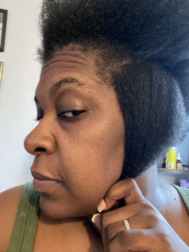 Customer review photo for aloe leave in conditioner