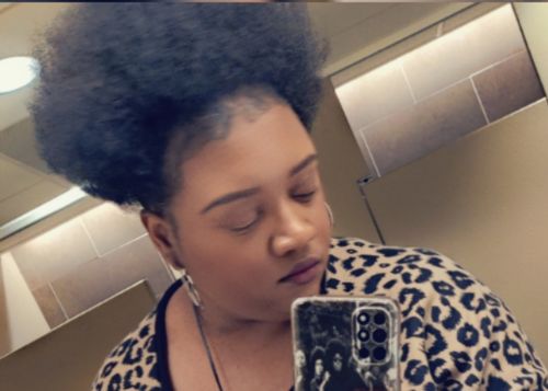 Customer review photo for aloe leave in conditioner